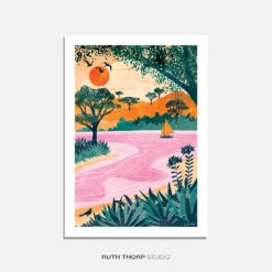 Halcyon Day Art Print – Paradise Series
