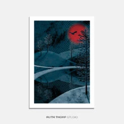 Midnight Sun Art Print