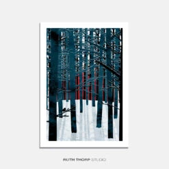 Northern Forest Art Print – Northern Sun Series