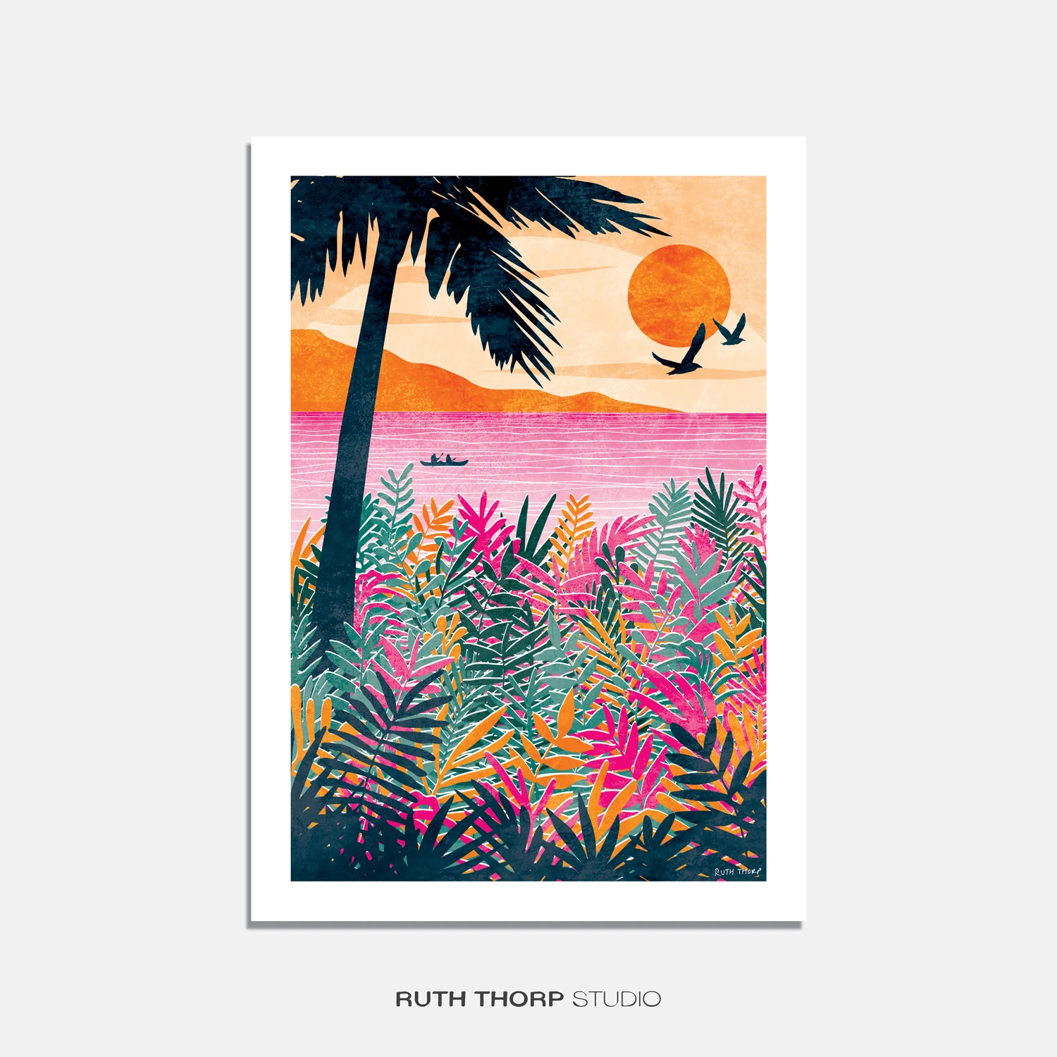 Sundown Art Print – Paradise Series 1 Sundown Art Print – Paradise Series