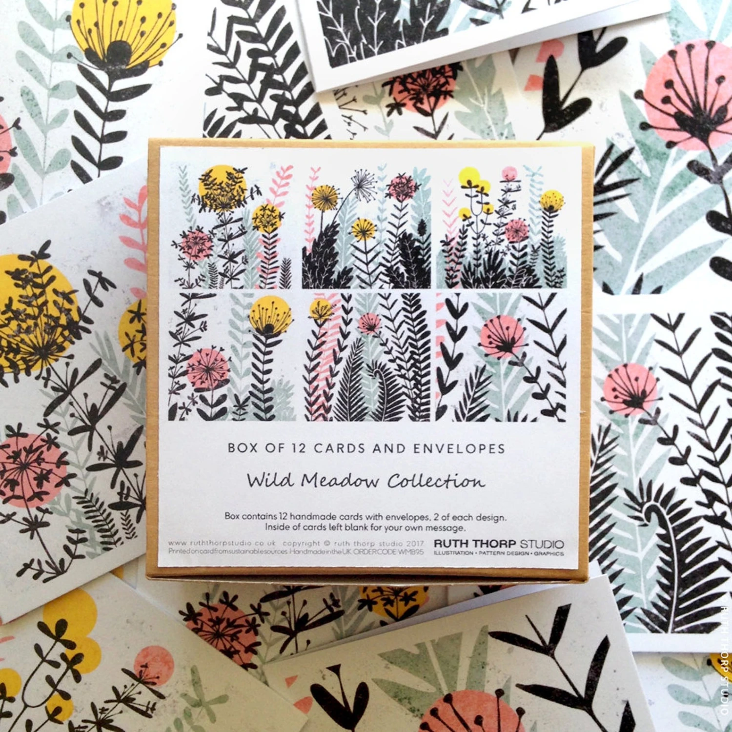 Wild Meadow Collection Box Of 12 Cards 1 Wild Meadow Collection Box Of 12 Cards