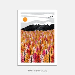 Blaze Autumn Art Print – Autumn Series