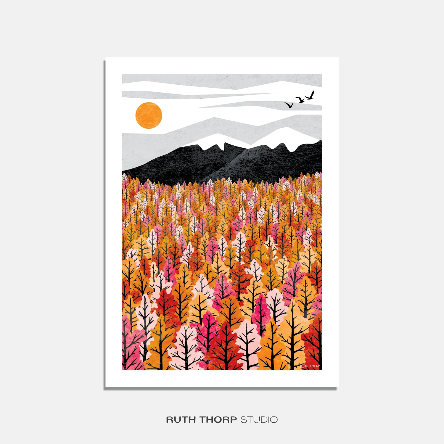 Blaze Autumn Art Print – Autumn Series 1 Blaze Autumn Art Print – Autumn Series