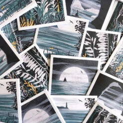 Ocean Collection Box Of 12 Cards And Envelopes 9 Ocean Collection Box Of 12 Cards And Envelopes -Household Decoration Shop Ruth Thorp Studio Ocean Box of Cards detail