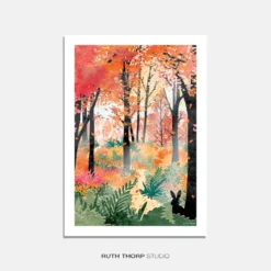 Forest Bathing Art Print