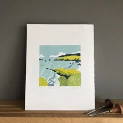 Sea View Limited Edition Screen Print