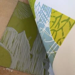 Sea View Limited Edition Screen Print -Household Decoration Shop Sea View WIP1 processes shot laura fox prints and textiles