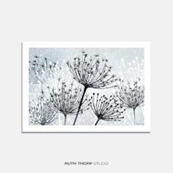 Seedheads Art Print – Winter Garden Series