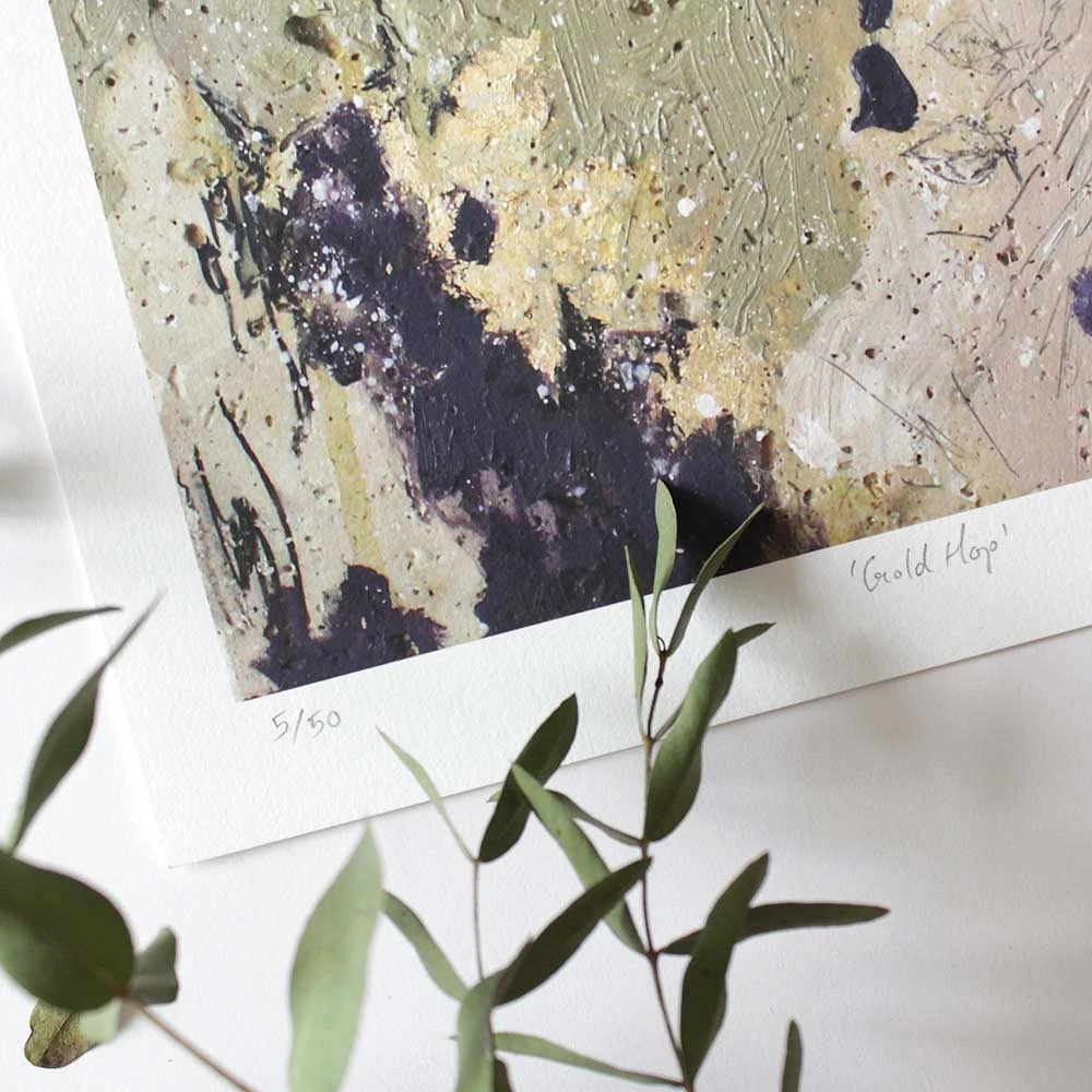 Gold Hop – Northern Lapwing Limited Edition Giclee Print 2 Gold Hop – Northern Lapwing Limited Edition Giclee Print - Image 2