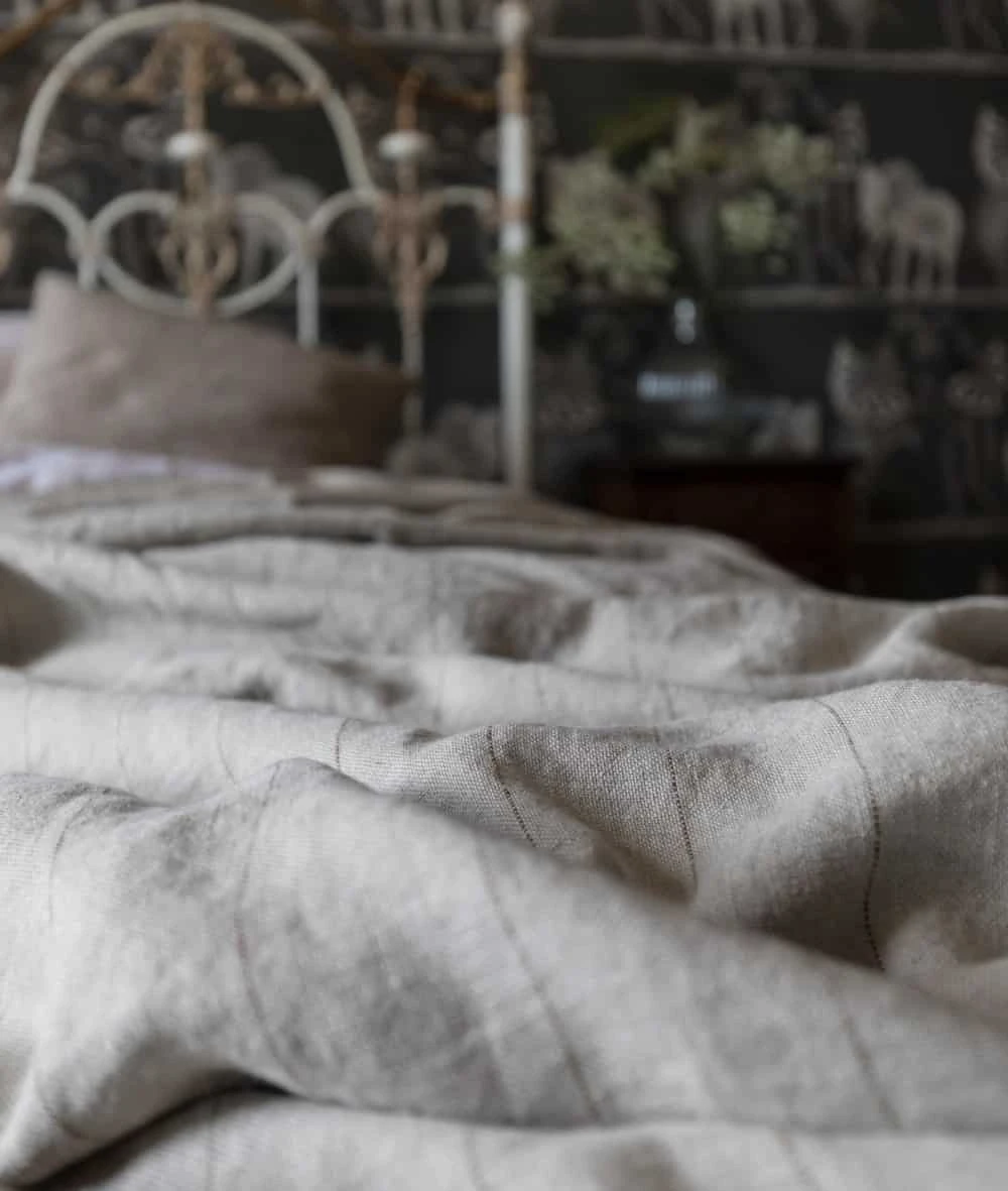 Laurie Throw – Natural Taupe 4 Laurie Throw – Natural Taupe - Image 4