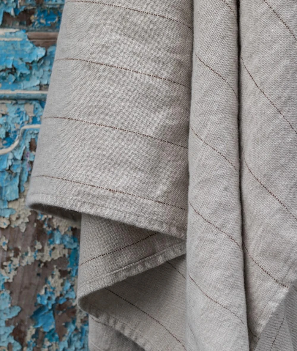 Laurie Throw – Natural Taupe 3 Laurie Throw – Natural Taupe - Image 3