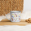 Spring Bunny Enamel Camp Mug