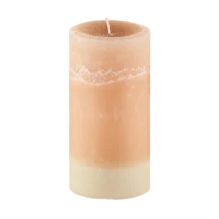 Blonde Amber And Honey Pillar Candle