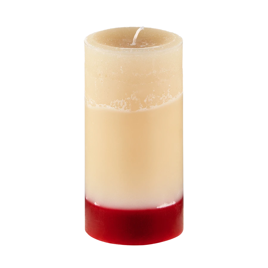 Rose And Oud Pillar Candle 1 Rose And Oud Pillar Candle