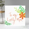 To My Lovely Mum Card