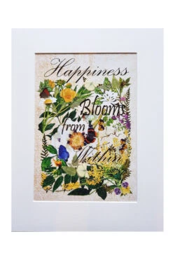Happiness Blooms Art Print