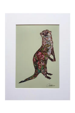Otter Art Print