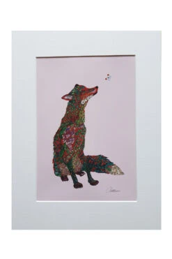 Thoughtful Fox Print