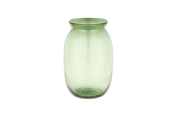 Vanita Glass Vase – Green – Tall