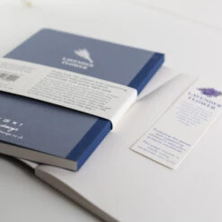 Recycled SUCSEED A5 Notebook – Lavender Flower -Household Decoration Shop Vent For Change Sucseed A5 Notebook Lavender Wrap Lifestyle