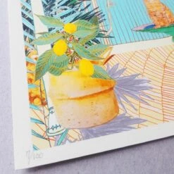 One Cool Cat Print -Household Decoration Shop Wildflower Cards One Cool Cat Print Close 1