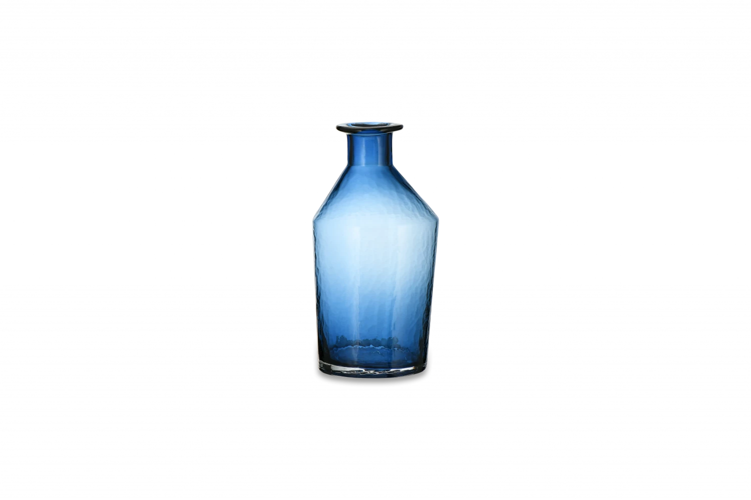 Zaani Indigo Blue Glass Vase – Medium 1 Zaani Indigo Blue Glass Vase – Medium