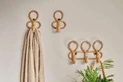 Abiyan Bamboo And Iron Single Hook – Set Of Two 5 Abiyan Bamboo And Iron Single Hook – Set Of Two -Household Decoration Shop abiyan hooks lifestyle image nkuku 1