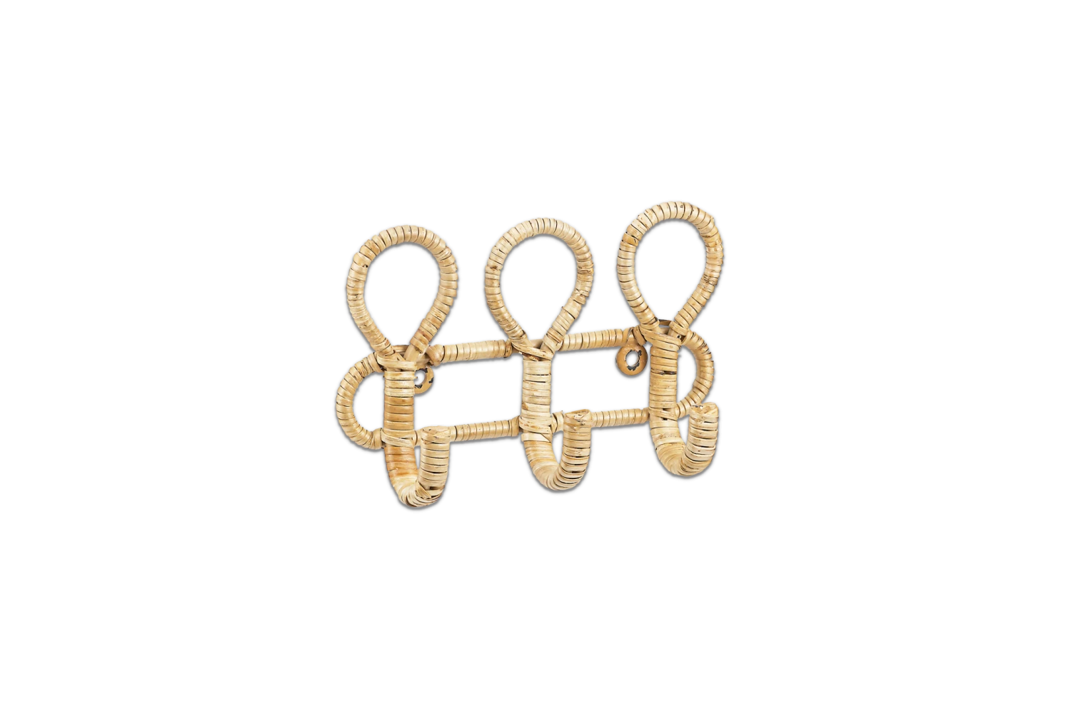 Abiyan Bamboo And Iron Triple Hook 2 Abiyan Bamboo And Iron Triple Hook - Image 2