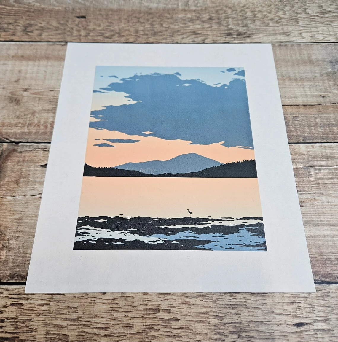 After The Rain Limited Edition Reduction Print 3 After The Rain Limited Edition Reduction Print - Image 3