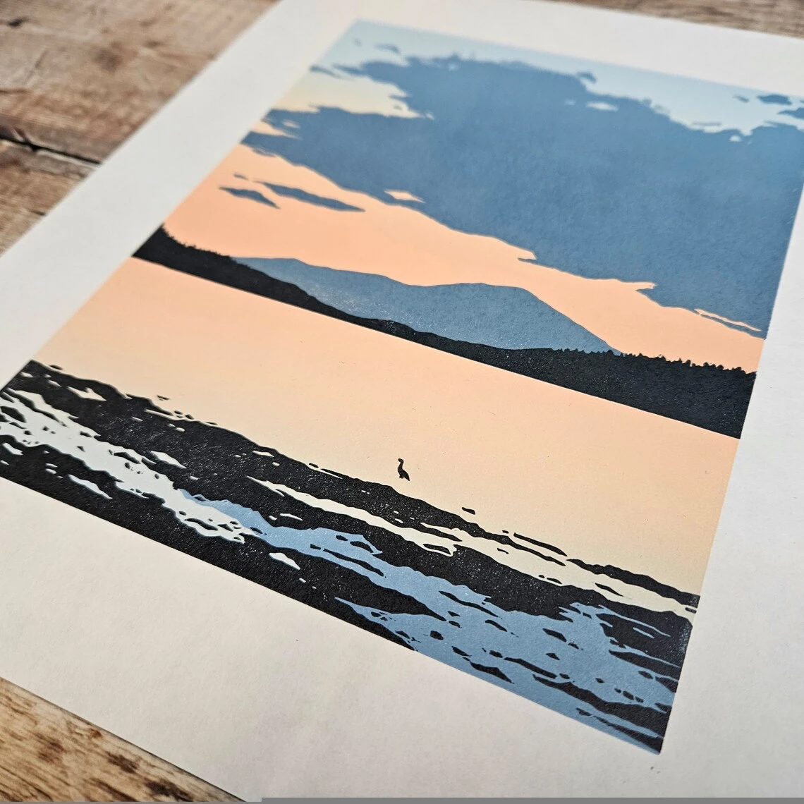 After The Rain Limited Edition Reduction Print 2 After The Rain Limited Edition Reduction Print - Image 2