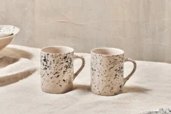 Ama Splatter Tall Mugs – Set Of 2 8 Ama Splatter Tall Mugs – Set Of 2 -Household Decoration Shop ama splatter mugs lifestyle nkuku