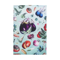 Aubergine Linen Tea Towel