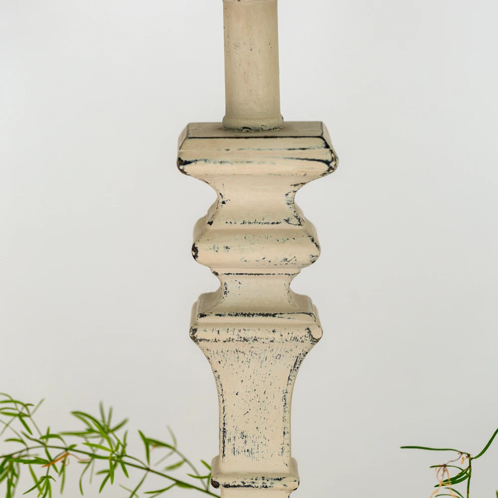 Beatrix Table Lamp In French Grey With Shade 4 Beatrix Table Lamp In French Grey With Shade - Image 4