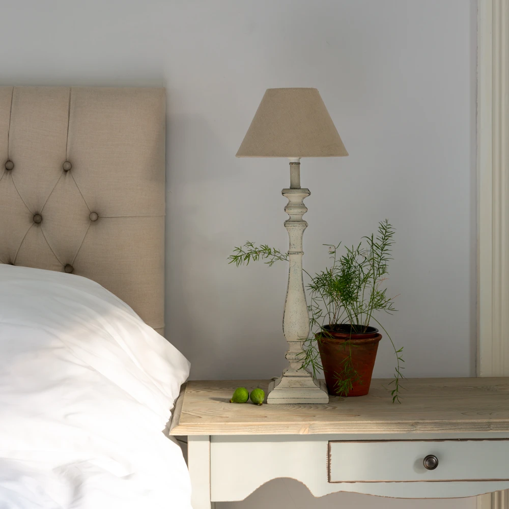 Beatrix Table Lamp In French Grey With Shade 1 Beatrix Table Lamp In French Grey With Shade