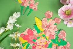 Handprinted Blossom Garland – 3 Metres Long 6 Handprinted Blossom Garland – 3 Metres Long -Household Decoration Shop blossom garland lifestyle detail east end press