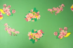 Handprinted Blossom Garland – 3 Metres Long 7 Handprinted Blossom Garland – 3 Metres Long -Household Decoration Shop blossom garland lifestyle east end press