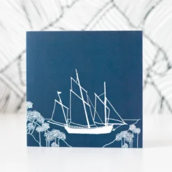 Boat Design Greeting Card
