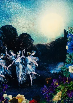 By Moonlight Greeting Card