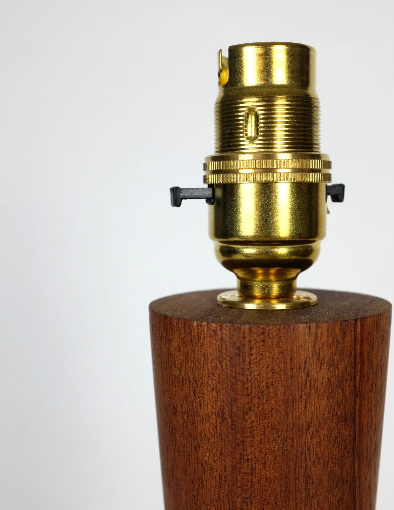 Wick – Large Lamp Base In Utile Wood 2 Wick – Large Lamp Base In Utile Wood - Image 2