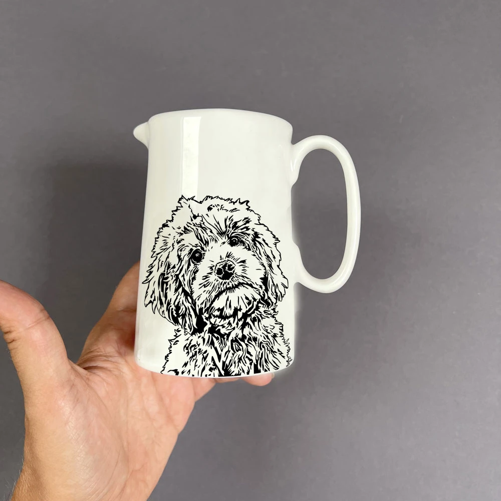 Cockapoo Half Pint Jug 1 Cockapoo Half Pint Jug
