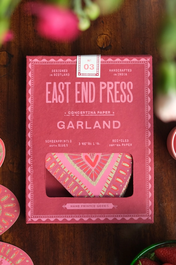 Love Heart Concertina Garland 1 Love Heart Concertina Garland