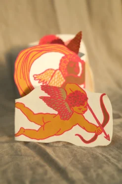 Cupid Concertina Card