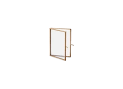 Danta Folded Frame Antique Brass- 5×7