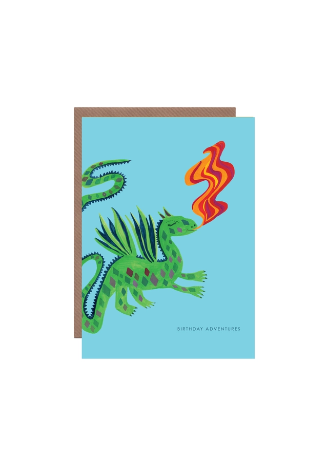 Dragon Adventure Greeting Card 1 Dragon Adventure Greeting Card