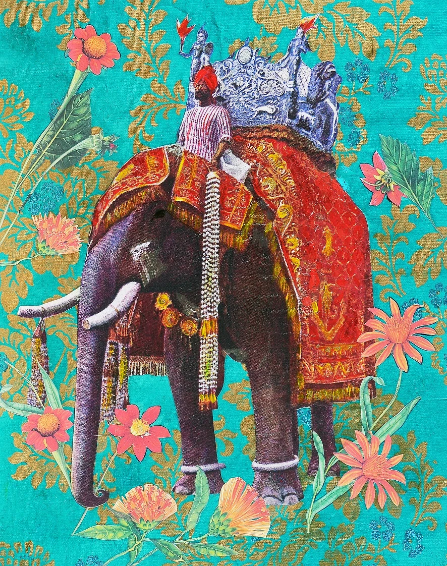 A4 Exotic Elephant Print 1 A4 Exotic Elephant Print