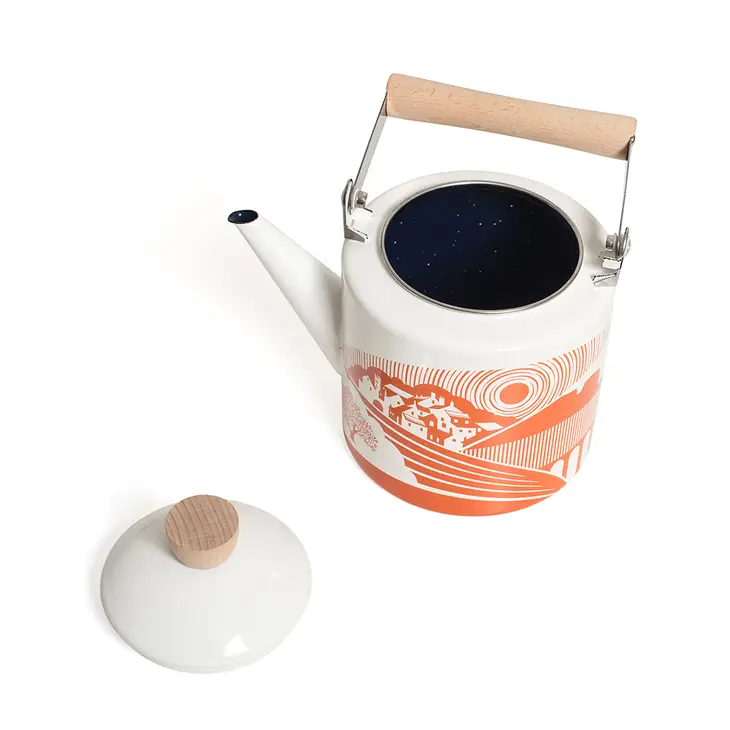 Mini Moderns Moordale Enamel Kettle 3 Mini Moderns Moordale Enamel Kettle - Image 3