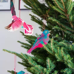 Festive Birds Paper Decorations -Household Decoration Shop festive birds decorations east end press3
