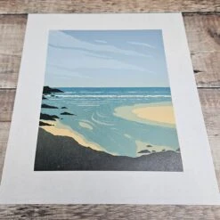 Flooding Tide Limited Edition Reduction Print 7 Flooding Tide Limited Edition Reduction Print -Household Decoration Shop flooding tide print flotsam prints4