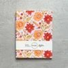 Recycled Cotton Floribunda A5 Notebook – Lilac