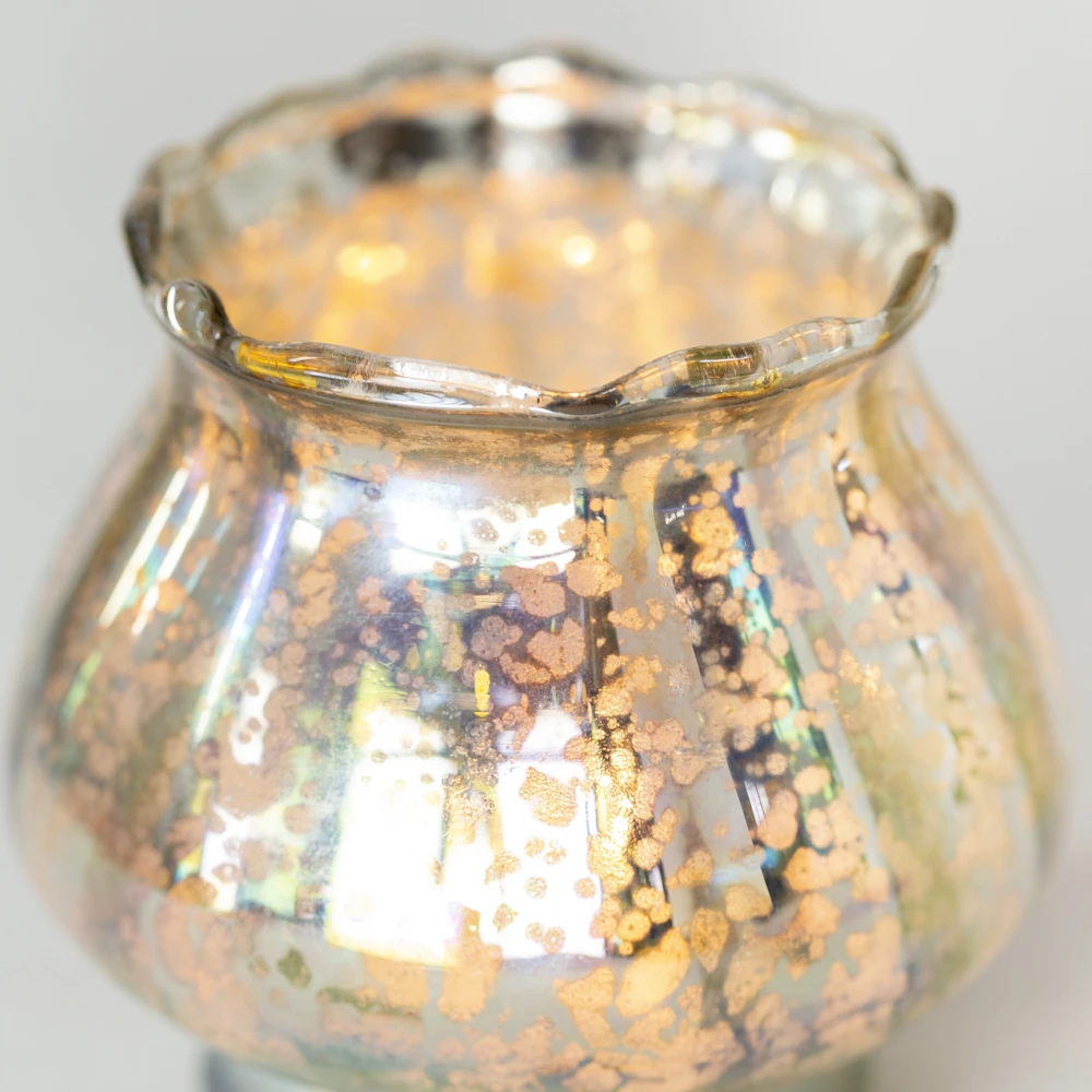 Fluted T-Light Holder Silver 3 Fluted T-Light Holder Silver - Image 3